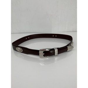 The Jardine Collection Game Day Brown Leather Missouri Tigers Conchos Size 34 Sh